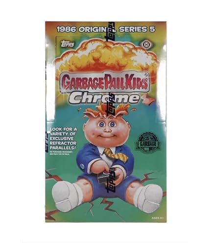Amazon.com: 2-Pack 2022 Topps Garbage Pail Kids Chrome Series 5
